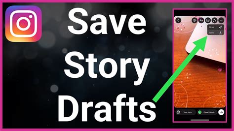 How To Save Story Drafts On Instagram Youtube