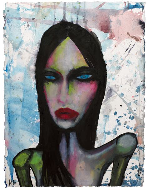 Pin By Mark Griffin On Marilyn Mansons Paintings Marilyn Manson Art
