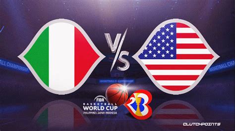 Italy Vs United States Prediction Odds Pick How To Watch Fiba World