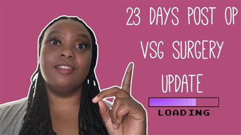 Vsg Journey 23 Days Post Op Vsg Update Youtube