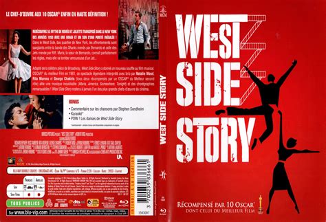 Jaquette Dvd De West Side Story Slim V2 Cinéma Passion