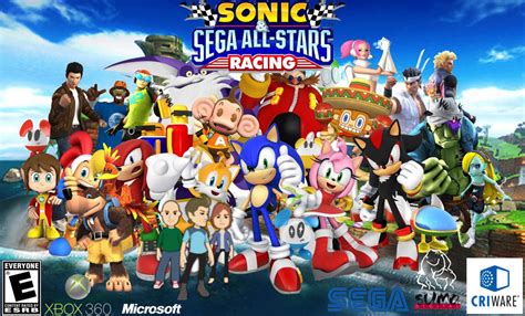 Sonic And Sega All Stars Racing Xbox 360 By Jeremyloud123 On Deviantart