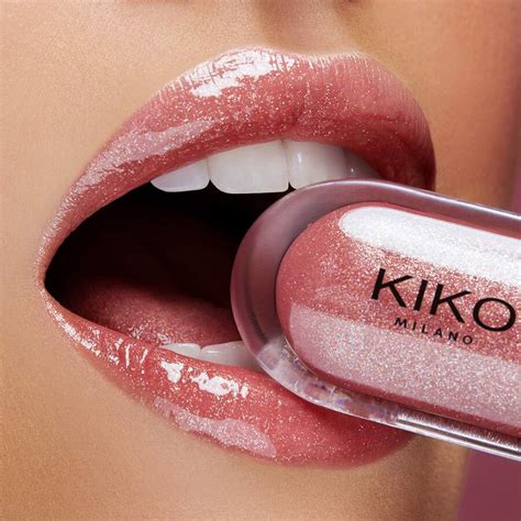 Kiko Lip Gloss 3D Hydra 17 Pearly Mauve Gloss Labial 6 5ml Kiko