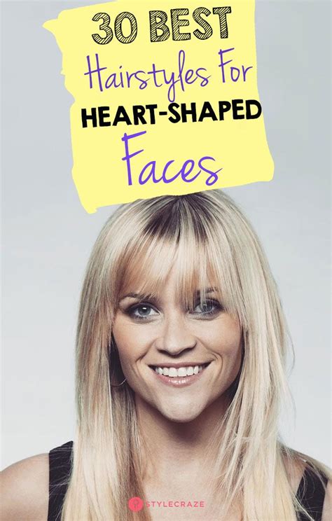 30 Flattering Hairstyles For Heart Shaped Face You Should Try Out