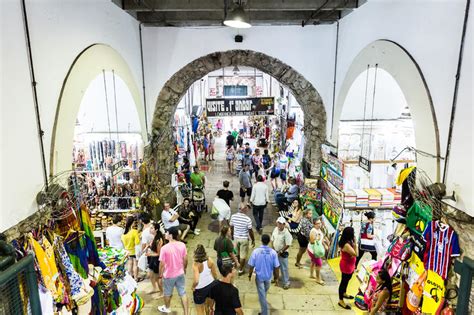 The Famous Mercado Modelo In Salvador Bahia Brazil