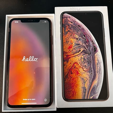 Apple Cell Phones And Accessories Iphone Xs Max Rose Gold 64 Gb Is