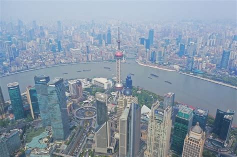 La Nueva Área De Pudong En Shanghai Es Testigo De Un Magnífico