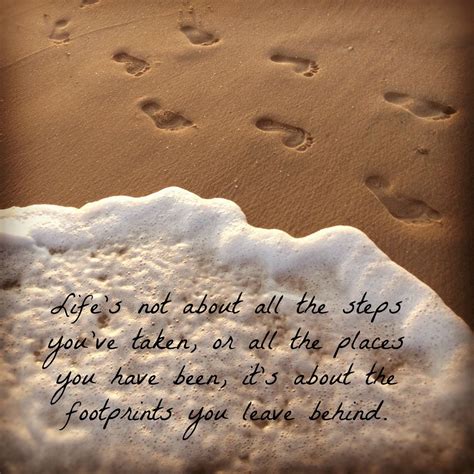 Footprints On The Beach Beach Quotes Footprint Footprint Quotes