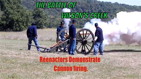 Cannon Firing Demonstration At Wilsons Creek National Battlefield