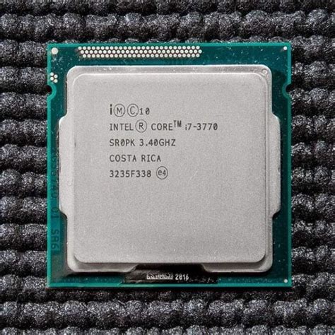 Intel Core I7 3770 Processor 34ghz Lga1155 Cpu Dynokart