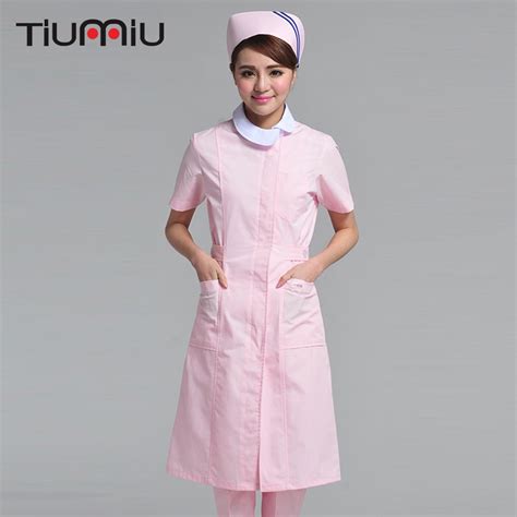 New Doctor Nurse Uniform Women Long Short Sleeved Medical Uniform