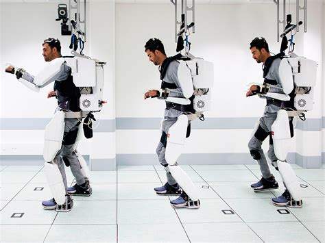 Paralyzed Man Hails Feat Of Walking Again With Robot Exoskeleton