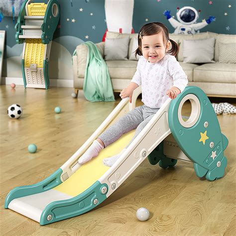 Buy Bate Folding Slides For Kids Toddler Slide And Climber Indoor