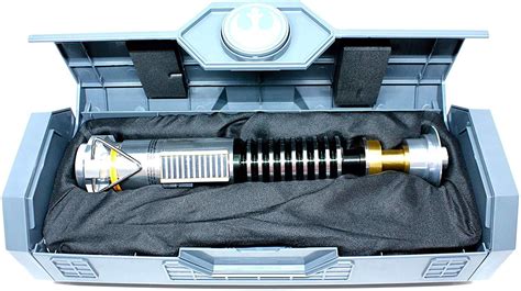 in hand star wars galaxy s edge obi wan kenobi legacy lightsaber w 36 inch blade science fiction