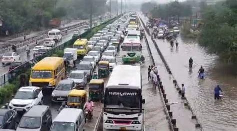 Southwest Monsoon Advances Gurgaon Wakes Up To Rain Several Areas