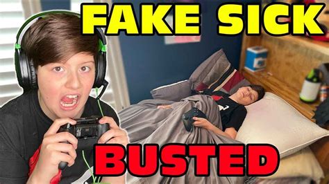 Kid Faking Sick To Play On Xbox Series X And Gta 5 Instead Of Going To