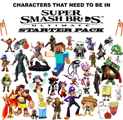 Characters That Need To Be In The Super Smash Bros Ultimate Starter