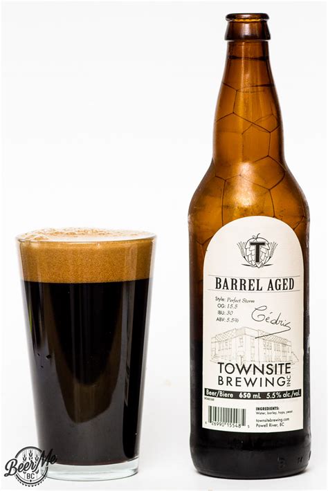 Townsite Brewing Inc Barrel Aged Perfect Storm Oatmeal Stout Beer