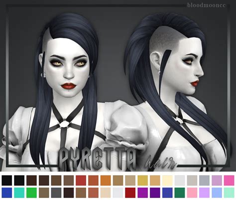 Sims 4 Mods Clothes Sims 4 Clothing Sims Mods Goth Hair Punk Hair