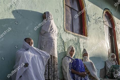 Tigrayan Women Who Fled Conflict Ethiopias Editorial Stock Photo