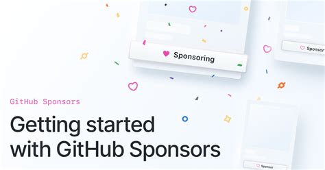 Getting Started With Github Sponsors The Github Blog