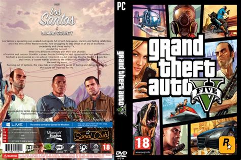Grand Theft Auto 5 Pc Box Art Cover By Whitew0lf