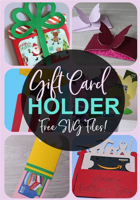 Gift Card Holder Svg Cricut Gift Card Holder Ideas