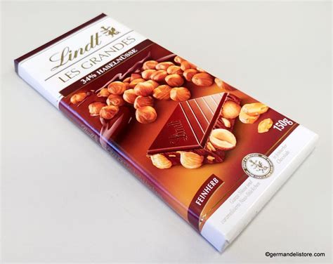 Lindt Les Grandes 34 Hazelnut Dark Chocolate Bar 150g In 2022 Best