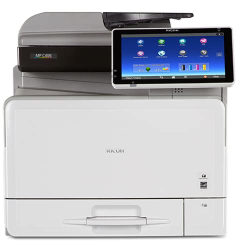 This driver enables users to use various printing devices. MP C406 Color Laser Multifunction Printer | Ricoh USA