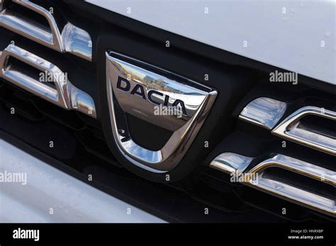 Dacia Logo On A Cars Front Grill Dacia Is A Romanian Car Manufacturer