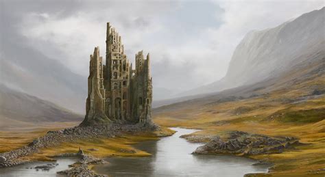 Highland Fantasy Landscape Fantasy Castle Fantasy