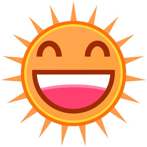 Sun Emoji Png Free Logo Image