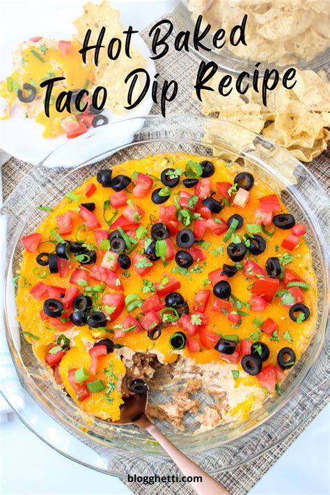 Hot Baked Taco Dip Recipe