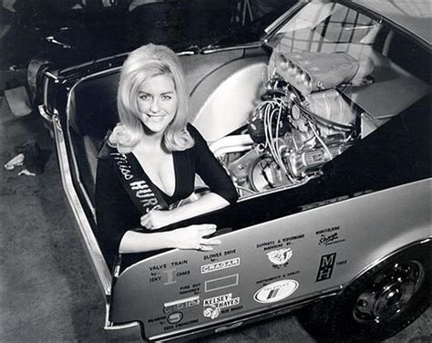 Vintage Linda Vaughn Miss Hurst Golden Shifter