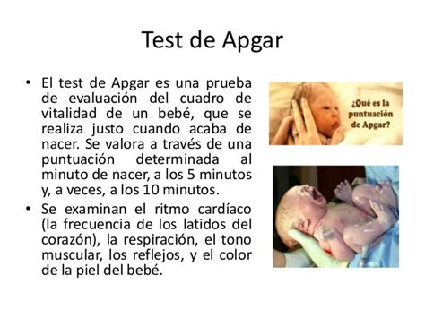 Test De Apgar