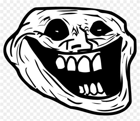 Blue Troll Face Png All Images Is Transparent Background And Free