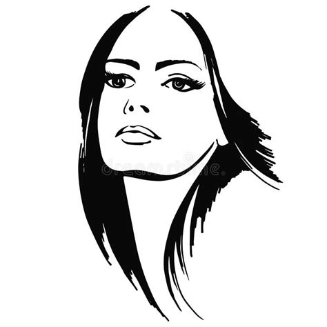 Lady Clip Art Black And White