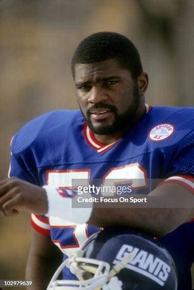Linebacker Lawrence Taylor Of The New York Giants In This Portrait