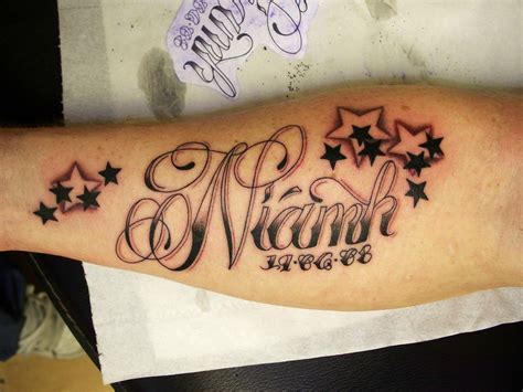 When you start a tattoo shop then you need a catchy name for that shop or business. 25 Catchy Name Tattoo Ideas & Designs - The Xerxes