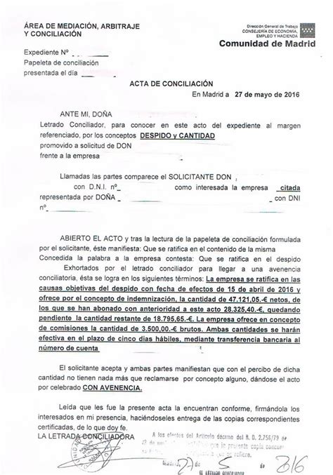 El Acto de Conciliación administrativa antes del juicio laboral noviembre