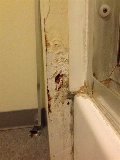 Check spelling or type a new query. Bathroom wall repair help- rop to see photo - DoItYourself.com Community Forums