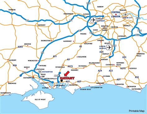 South Coast England Map ~ Cinemergente