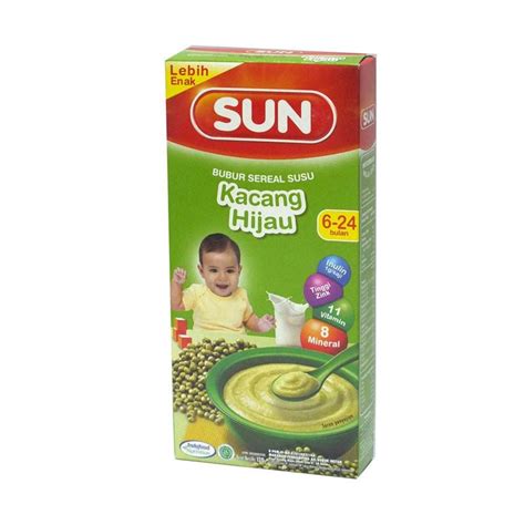 Jual Sun Kacang Hijau Makanan Bayi 120 G Kemasan Box Di Seller