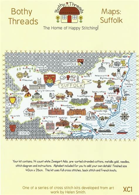 Browse our listings to find jobs in germany for expats, including jobs for english speakers or those in your native language. Buy Bothy Threads County Maps Suffolk Counted Cross Stitch ...