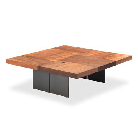 riva auckland block wooden coffee table