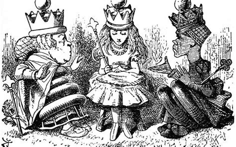 John Tenniel Alice Through The Looking Glass Alice In Wonderland