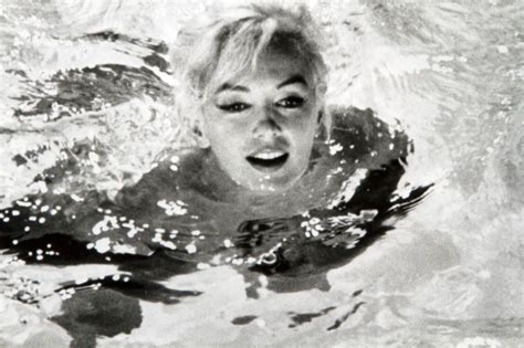 First Dip Marilyn Monroe Somethings Got To Give May 23 1962 Image