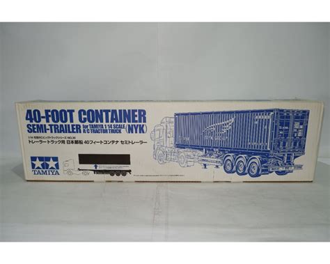 Tamiya 56330 114 Rc Nyk 3 Axle 40ft Container Semi Trailer Rc Tractor