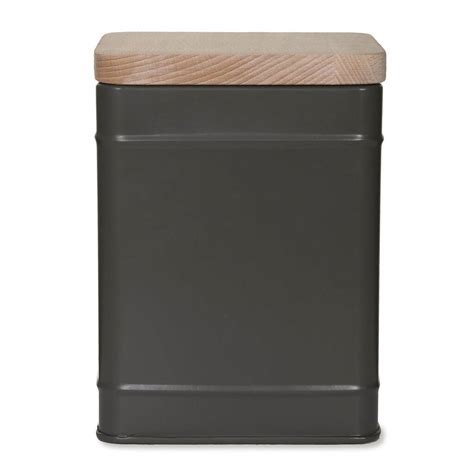 Shop at your nearest at home store for essential kitchen. Charcoal Grey Storage Canister By Idyll Home ...