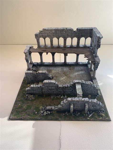 Osgiliath Ruins Latest Commission More Pictures In The Comments